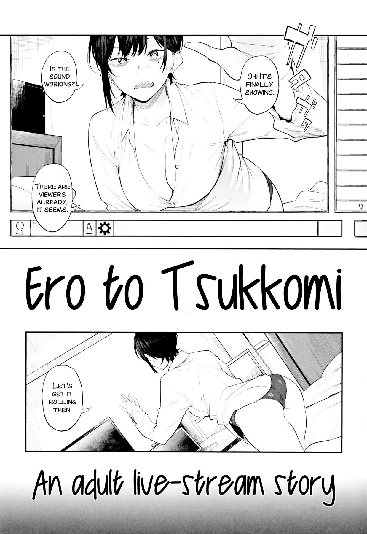 Hentai Manga Comic-Eroticism and Tsukkomi ~An Adult Live-Stream Story~-Read-2